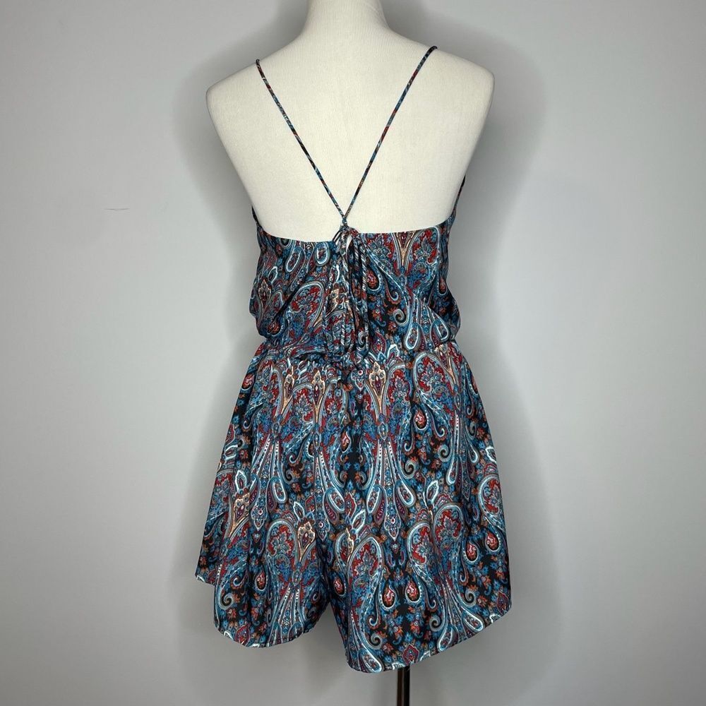 Earthbound- Multicolor Patterned Romper - Picture 3 of 4